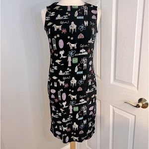 Vintage Novelty Print 90’s Dress